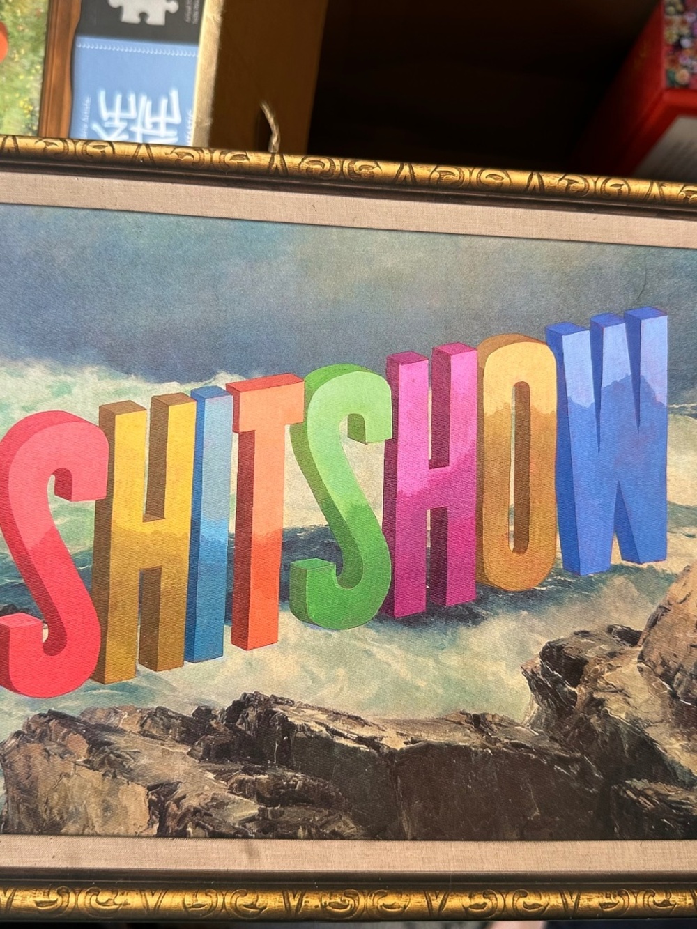 Genuine Fred Shitshow 1000 piece puzzle